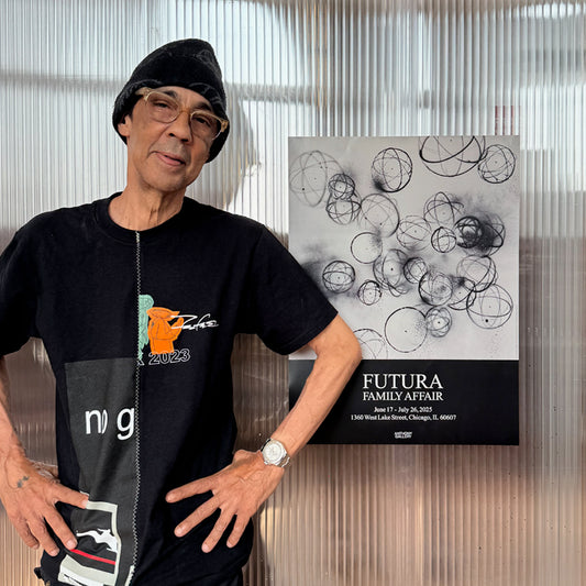 ANTHONY GALLERY x FUTURA EXHIBITION POSTER