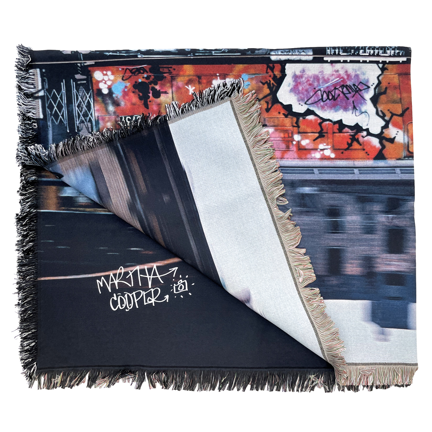 MARTHA COOPER x FUTURA BREAK TAPESTRY BLANKET