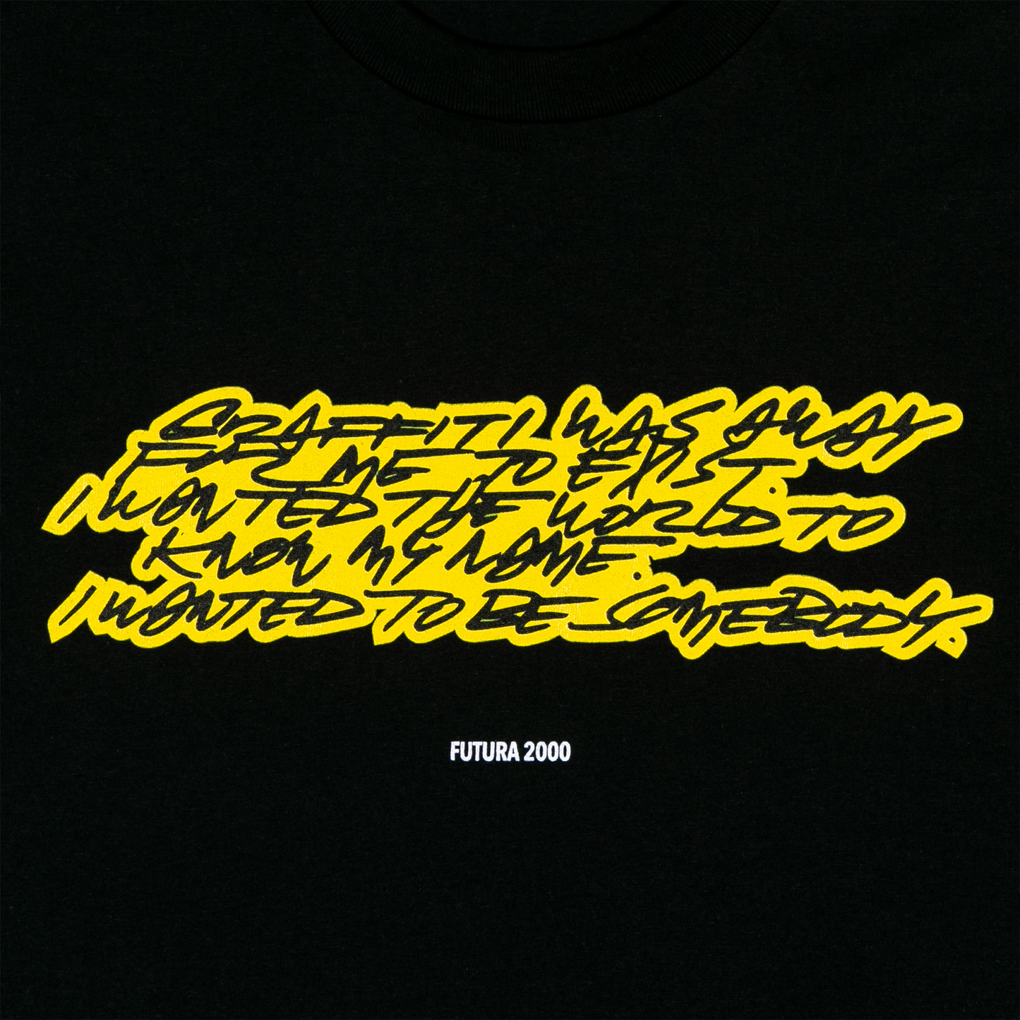 GRAFFITI QUOTE T-SHIRT