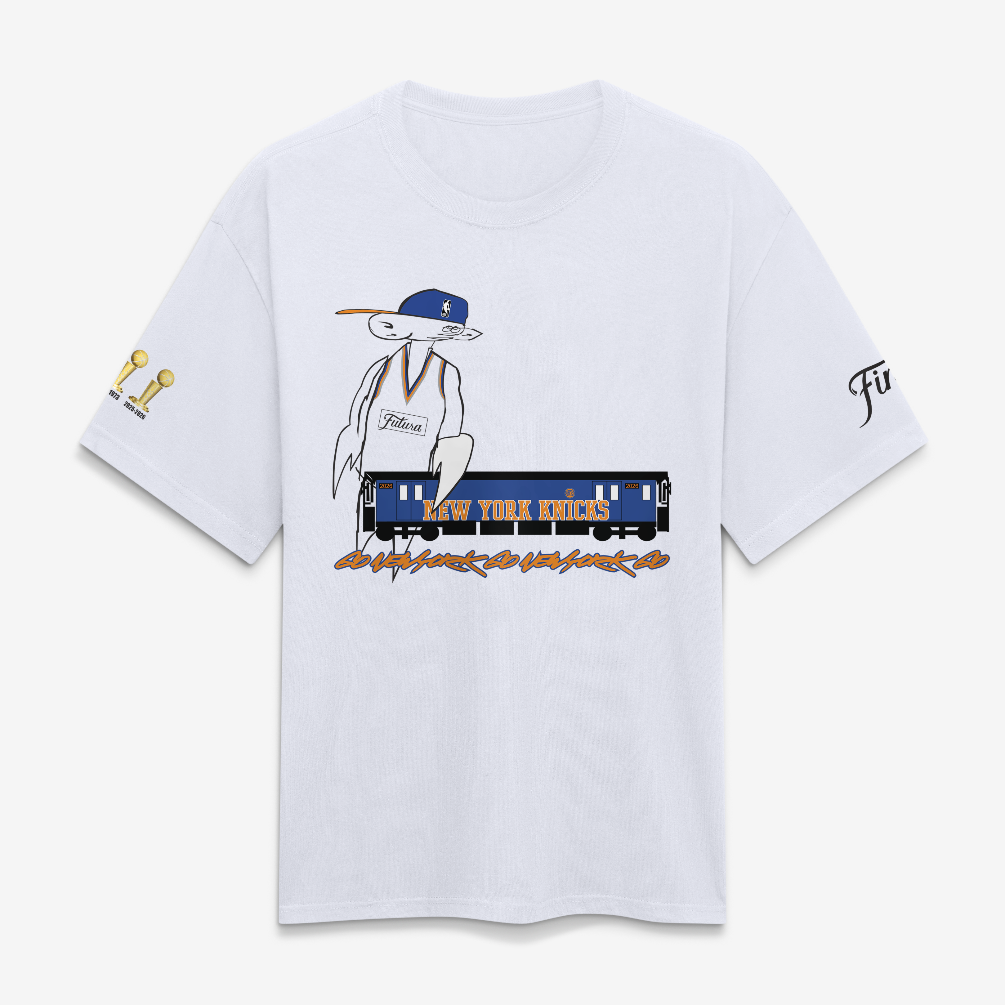 NEW YORK KNICKS x FUTURA 'Go New York Go' T-Shirt – FUTURA