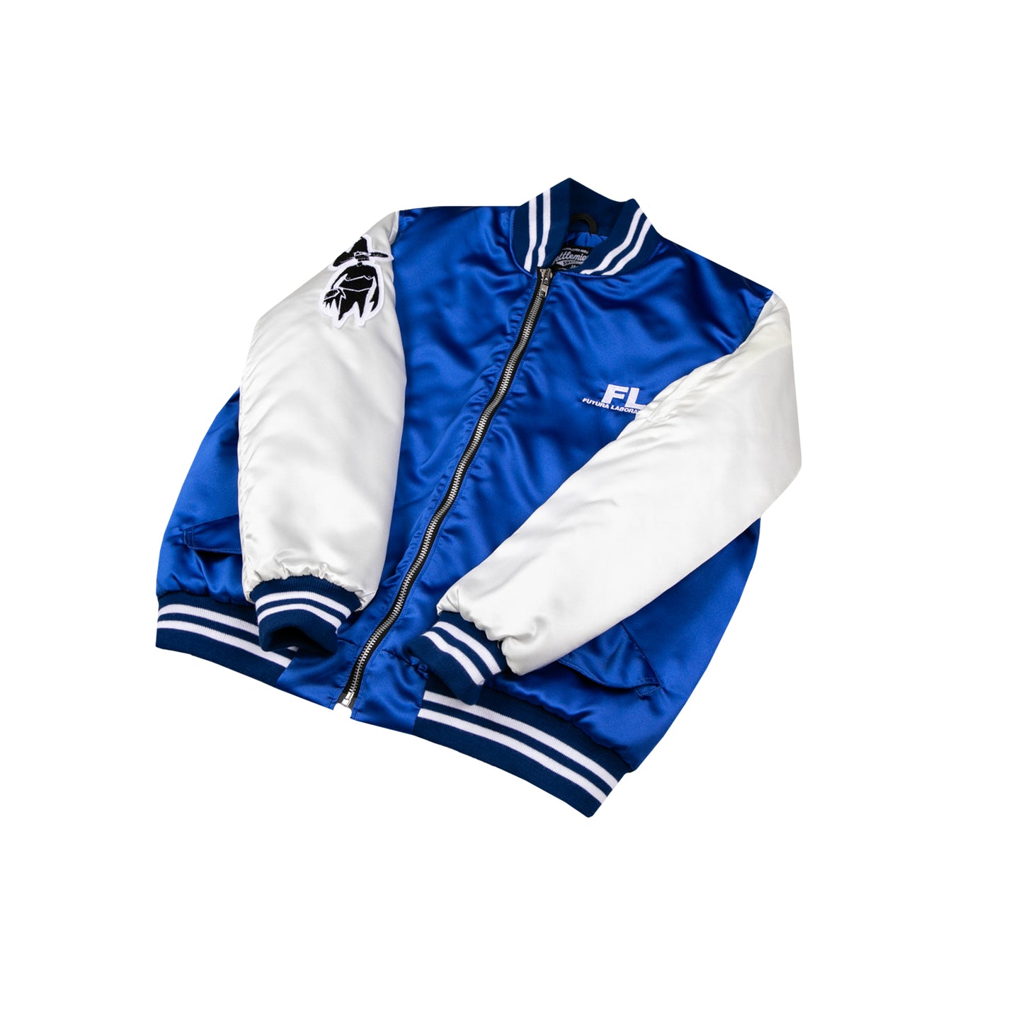 FL BROOKLYN SATIN BOMBER JACKET
