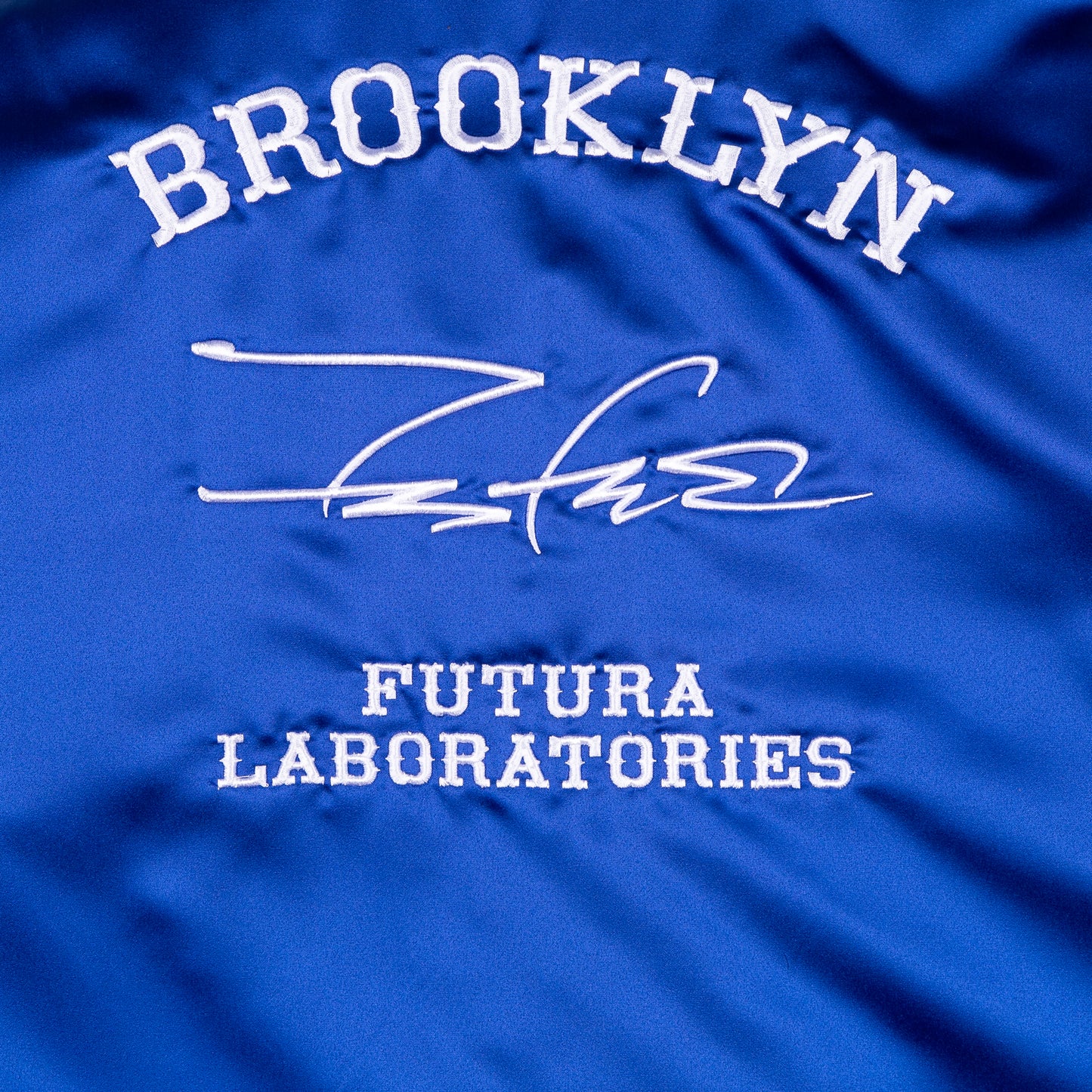 FL BROOKLYN SATIN BOMBER JACKET
