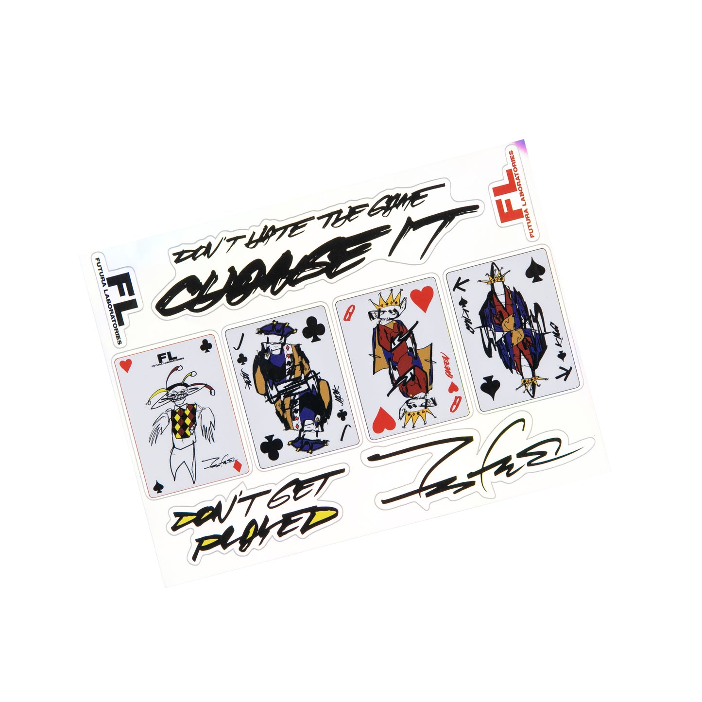 CARDS STICKER SHEET