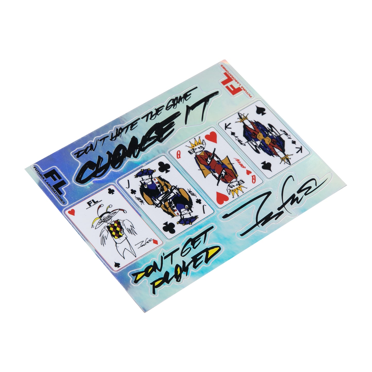 CARDS STICKER SHEET