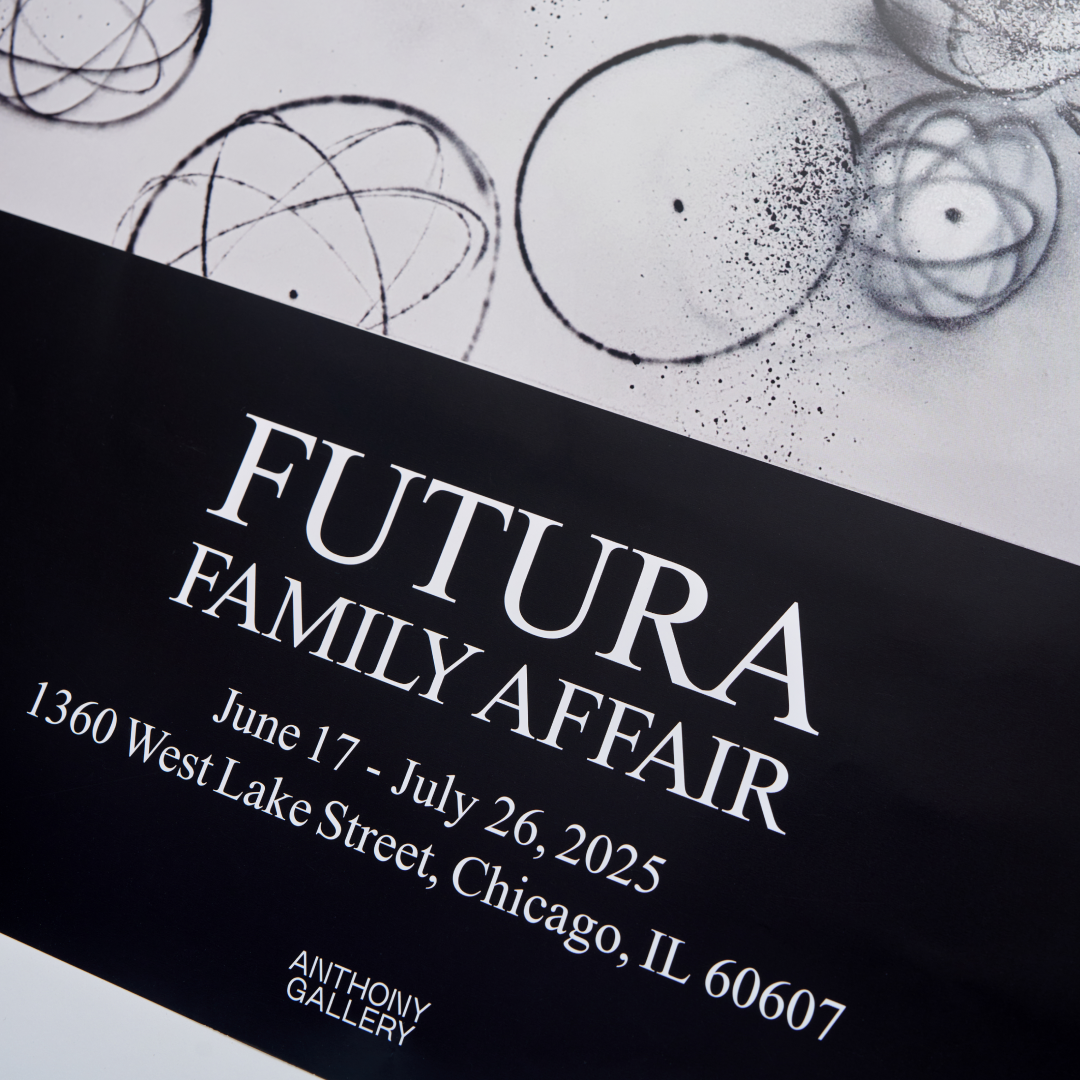 ANTHONY GALLERY x FUTURA EXHIBITION POSTER