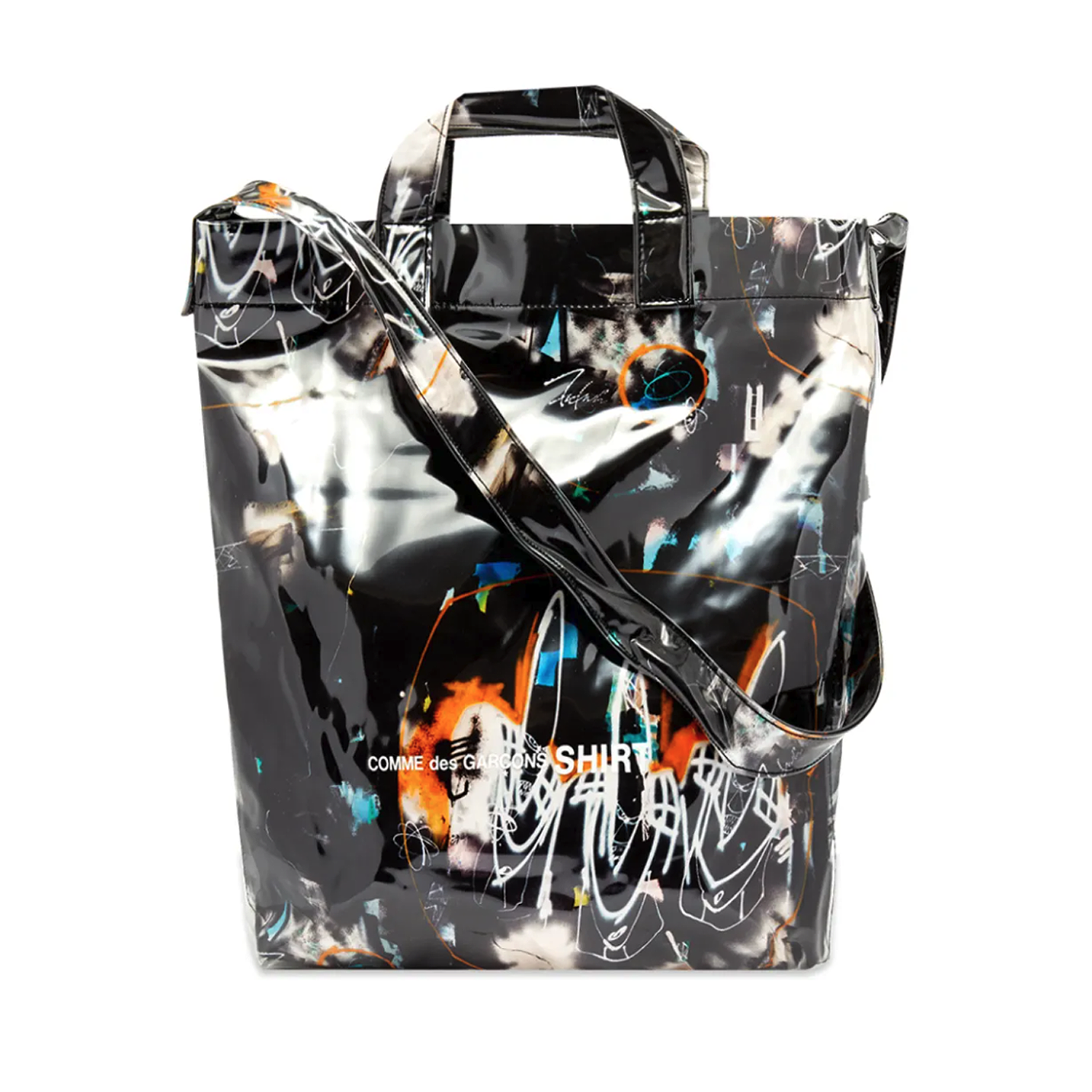 COMME des GARCONS x FUTURA SHIRT TOTE BAG PRINT A SMALL FUTURA LABORATORIES