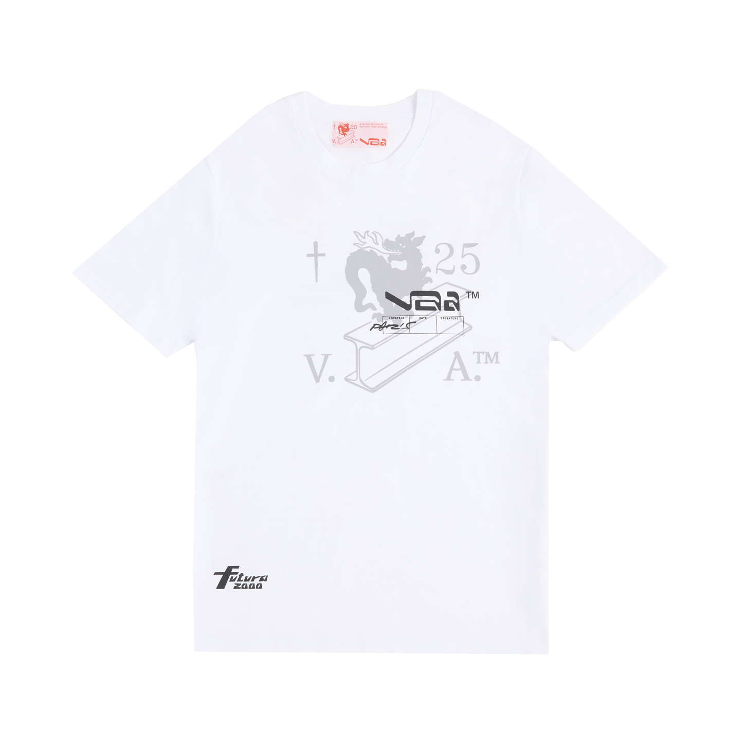 VIRGIL ABLOH ARCHIVE x FUTURA T-SHIRT