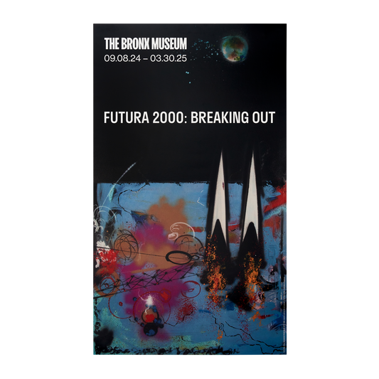 BRONX MUSEUM x FUTURA EXHIBITION POSTER