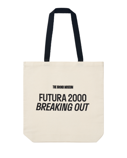 BRONX MUSEUM x FUTURA BLUE CITY TOTE BAG