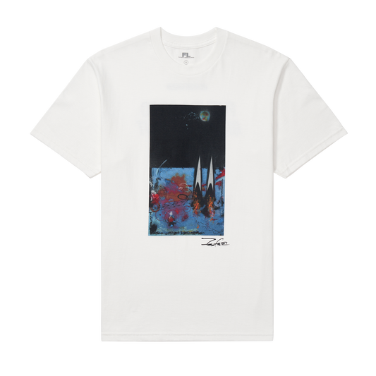 BRONX MUSEUM x FUTURA BLUE CITY T-SHIRT