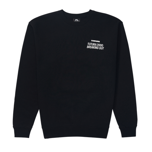 BRONX MUSEUM x FUTURA BLUE CITY CREWNECK