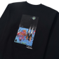 BRONX MUSEUM x FUTURA BLUE CITY CREWNECK