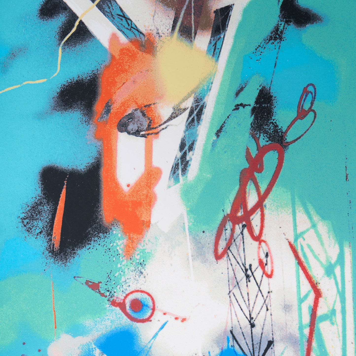 FUTURA "COLORFORMS" ART PRINT