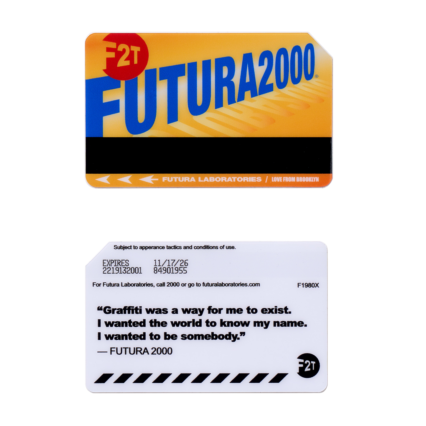 F2T METRO STICKER 2-PACK