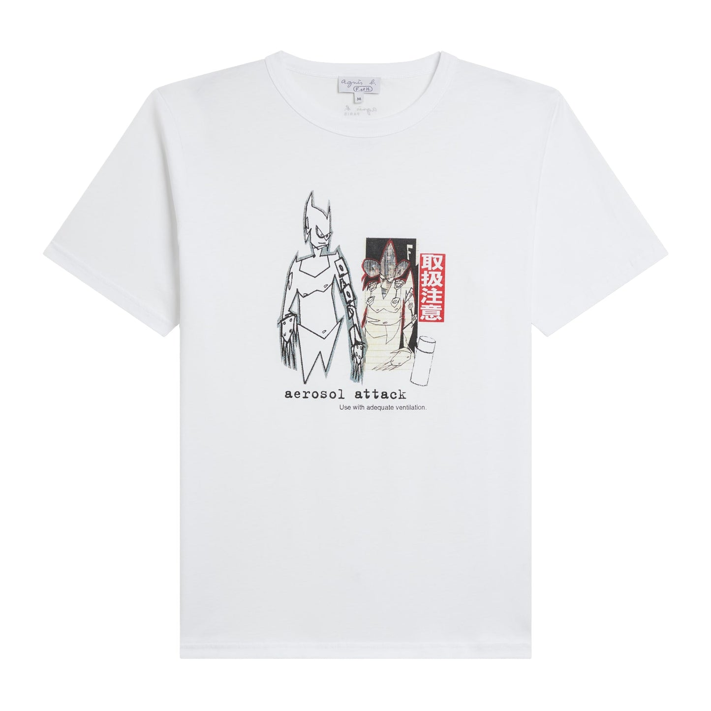 AGNÈS B. x FUTURA AEROSOL ATTACK T-SHIRT