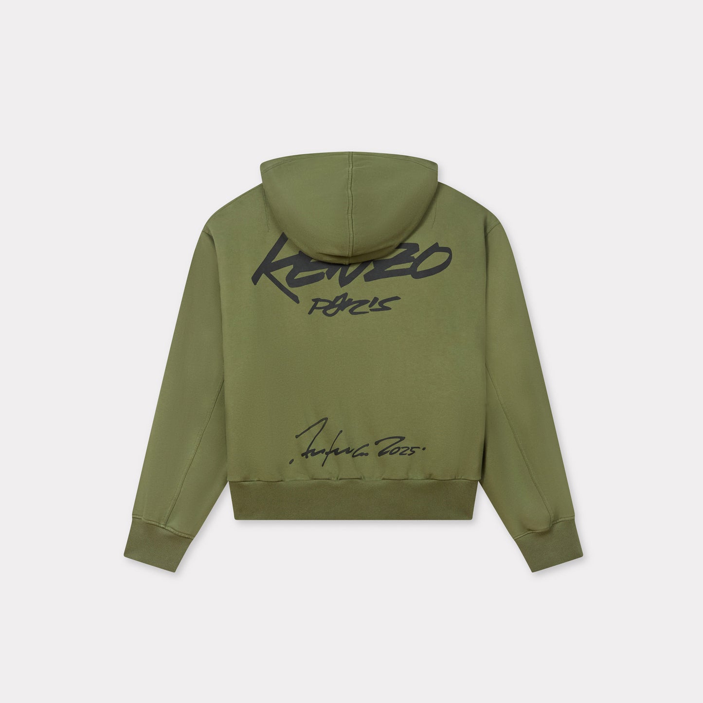 KENZO x FUTURA 2000 BOXY FULL-ZIP HOODIE
