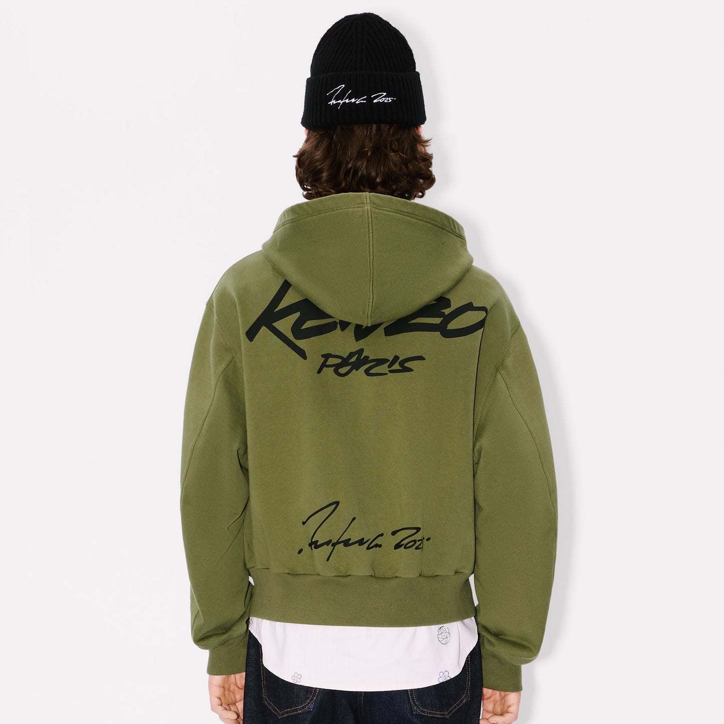 KENZO x FUTURA 2000 BOXY FULL-ZIP HOODIE