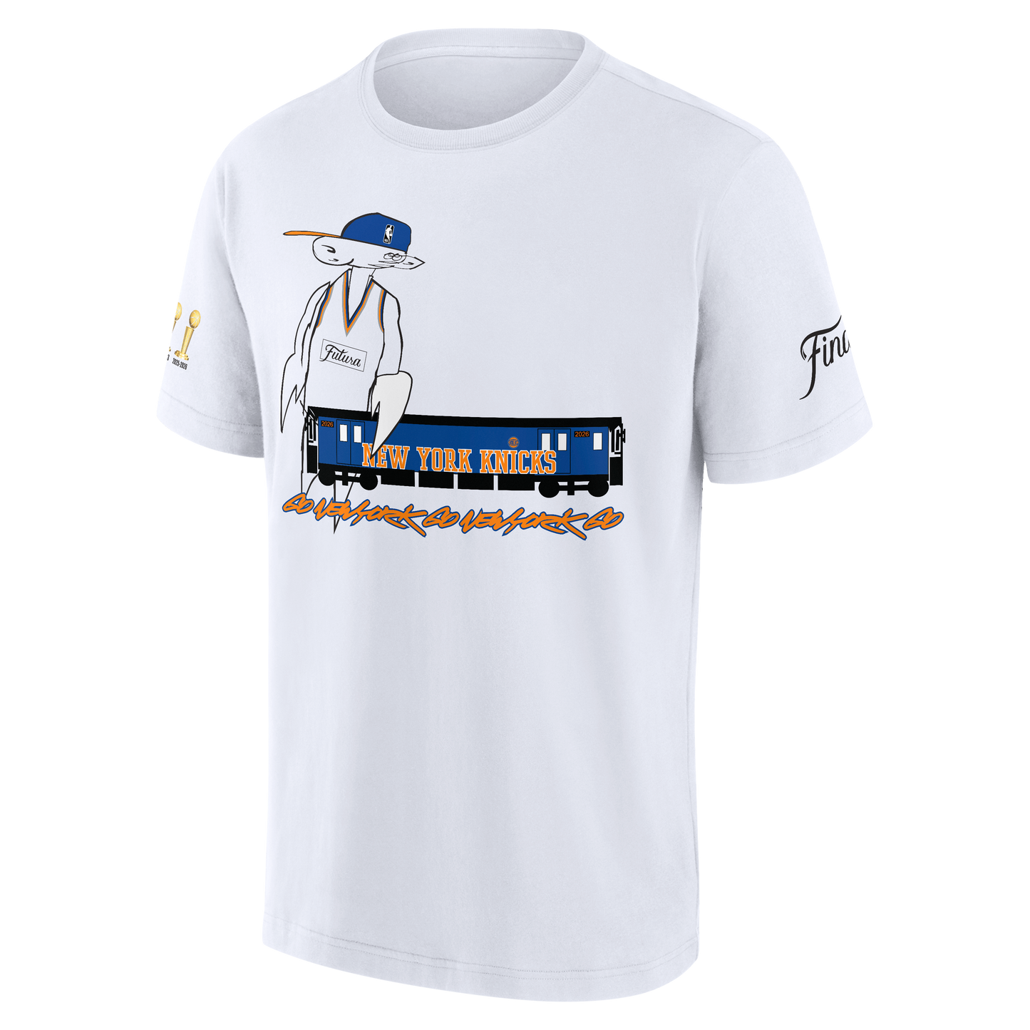 NEW YORK KNICKS x FUTURA 'Go New York Go' T-Shirt