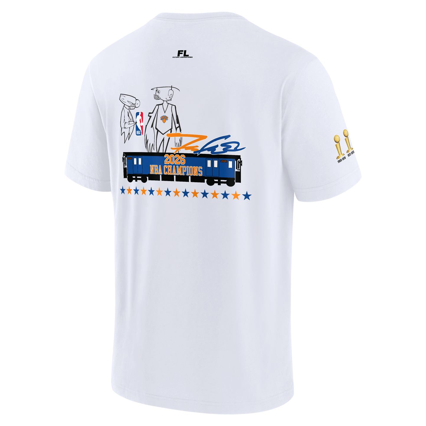 NEW YORK KNICKS x FUTURA 'Go New York Go' T-Shirt