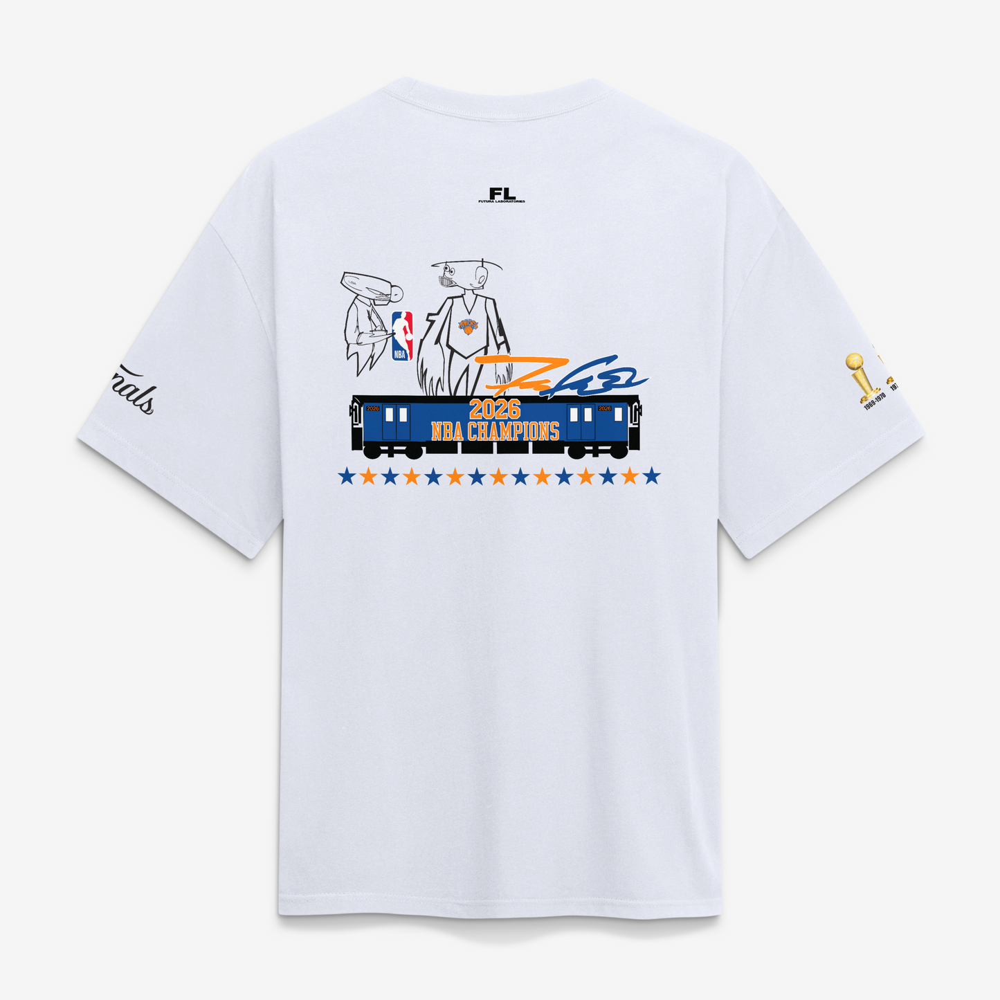 NEW YORK KNICKS x FUTURA 'Go New York Go' T-Shirt