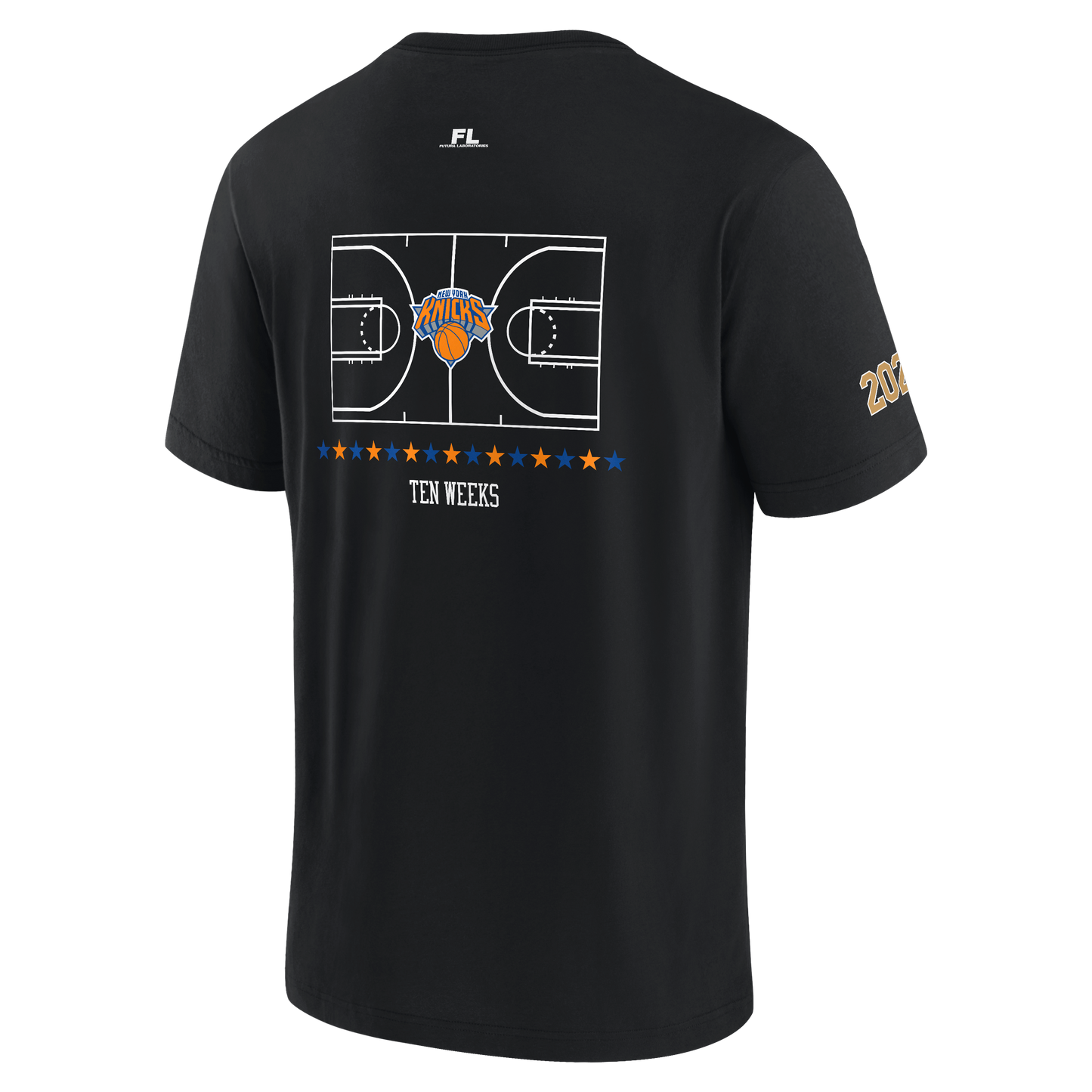 NEW YORK KNICKS x FUTURA 'Knicks In Cinco' T-Shirt