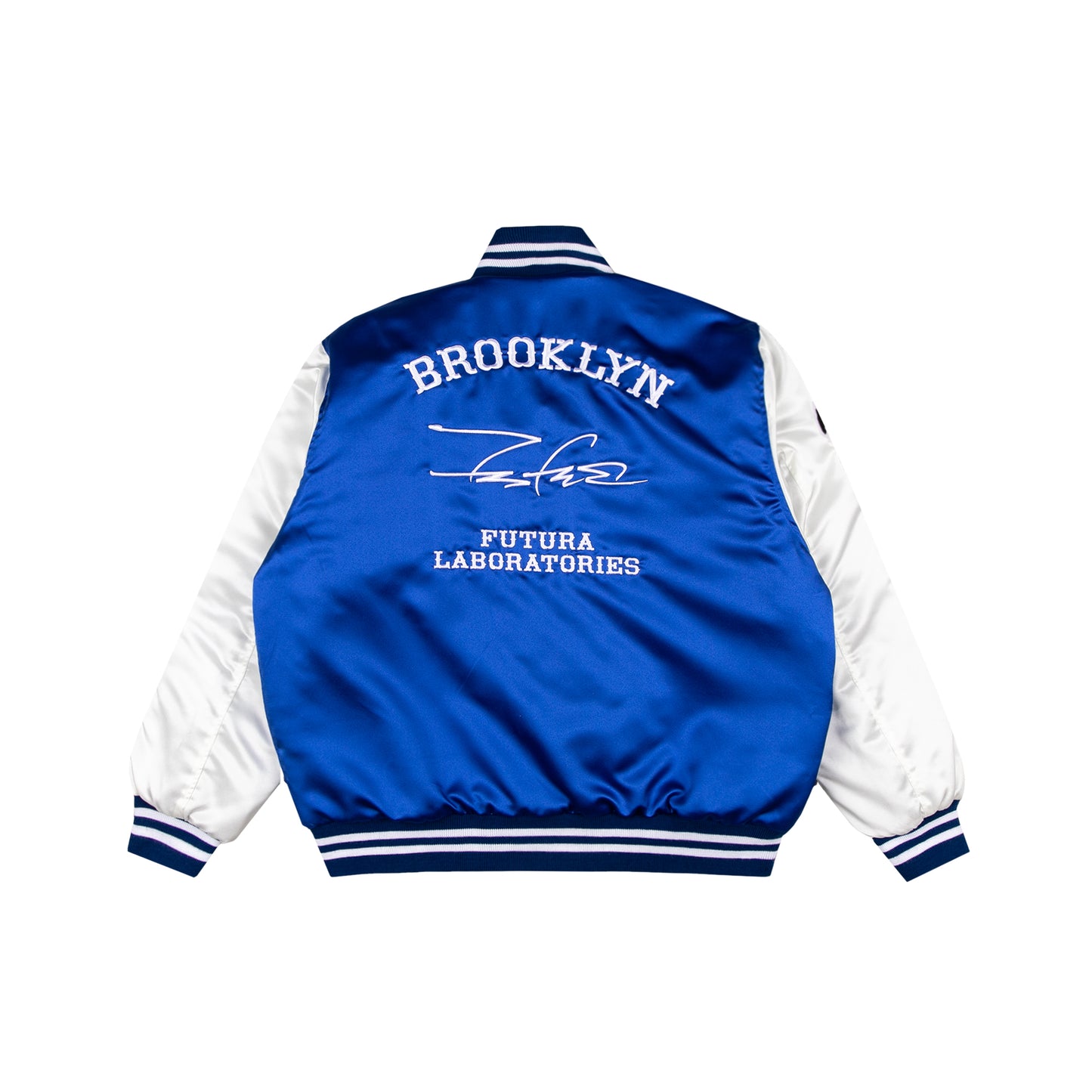 FL BROOKLYN SATIN BOMBER JACKET