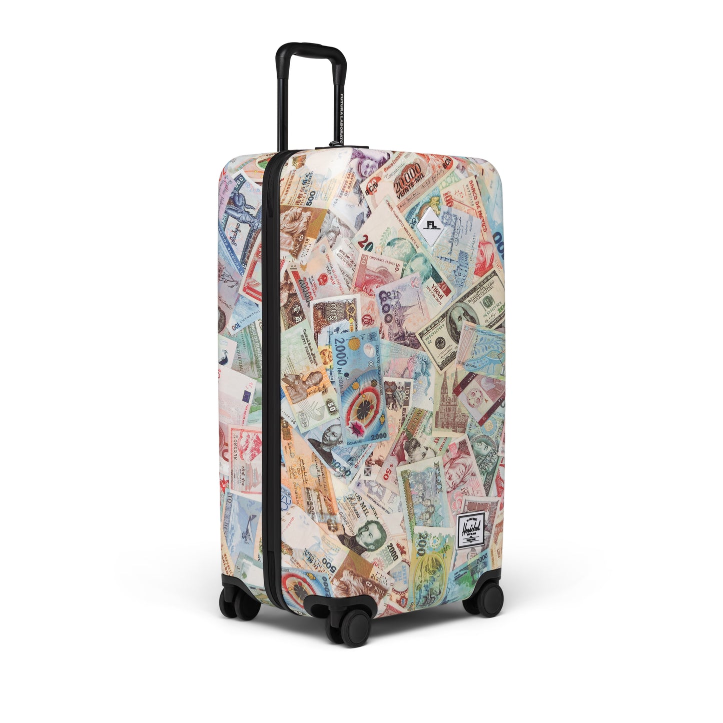 FL x HERSCHEL HERITAGE HARDSHELL LARGE LUGGAGE