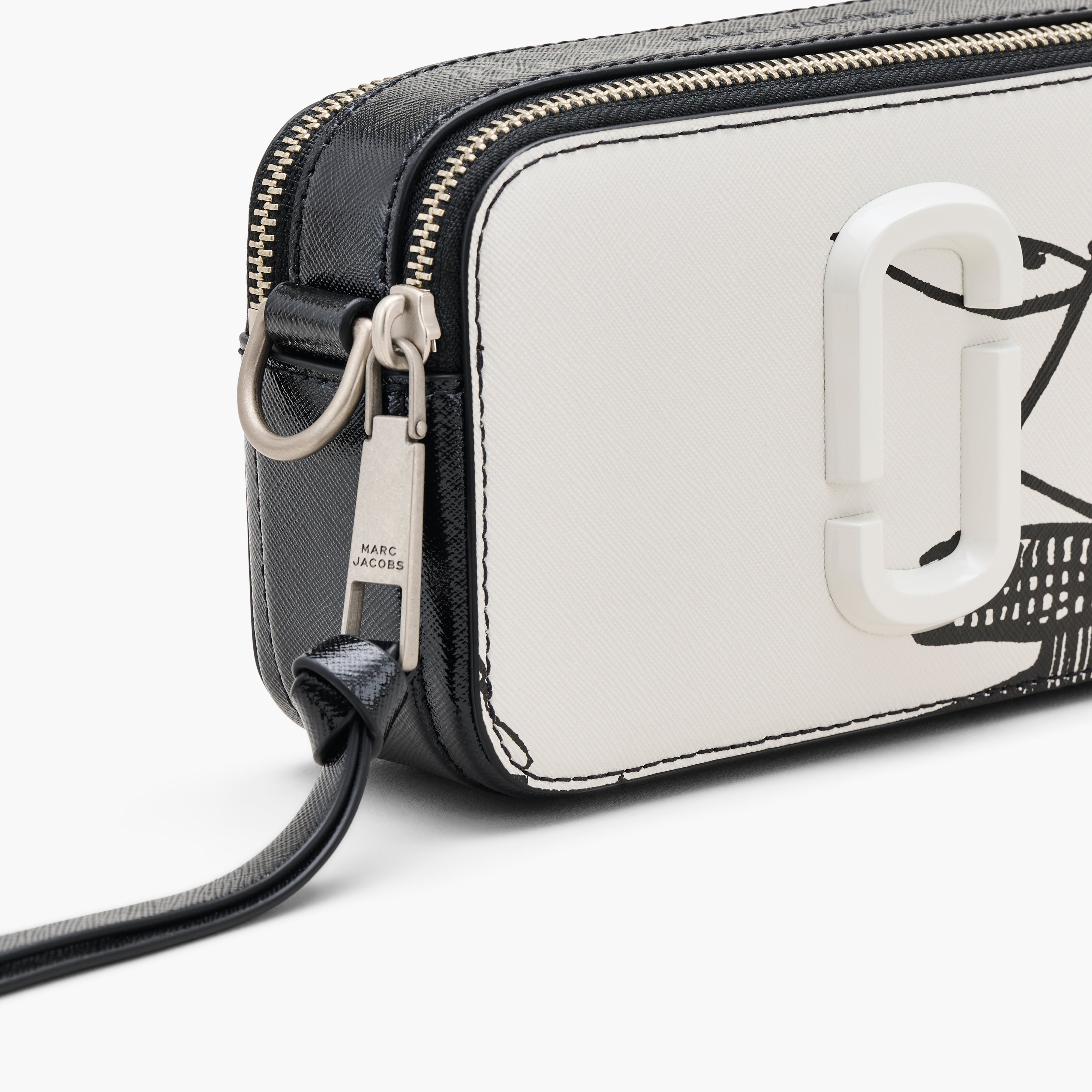 Marc store Jacobs White Snapshot Crossbody