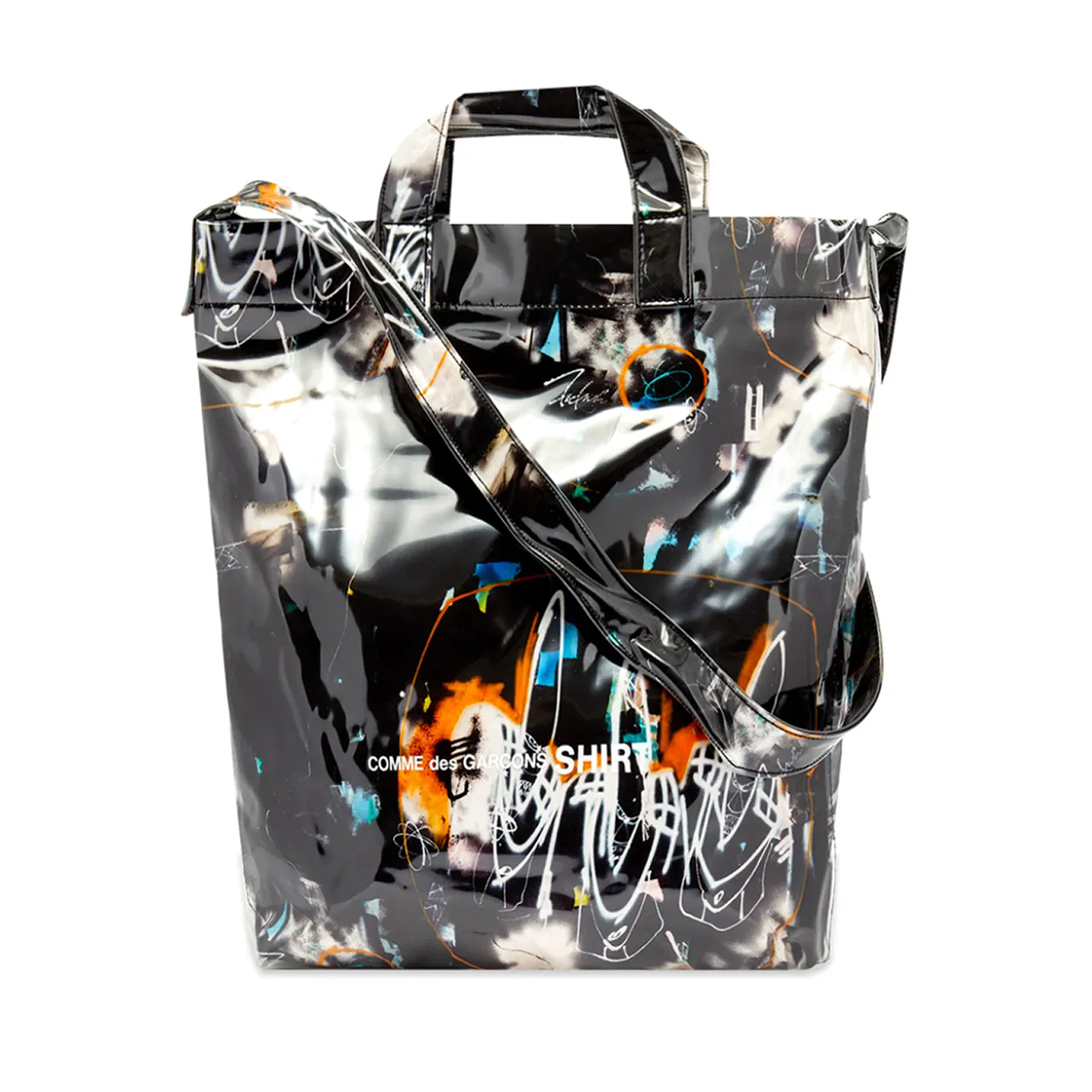COMME des GARCONS x FUTURA SHIRT TOTE BAG PRINT A SMALL FUTURA LABORATORIES
