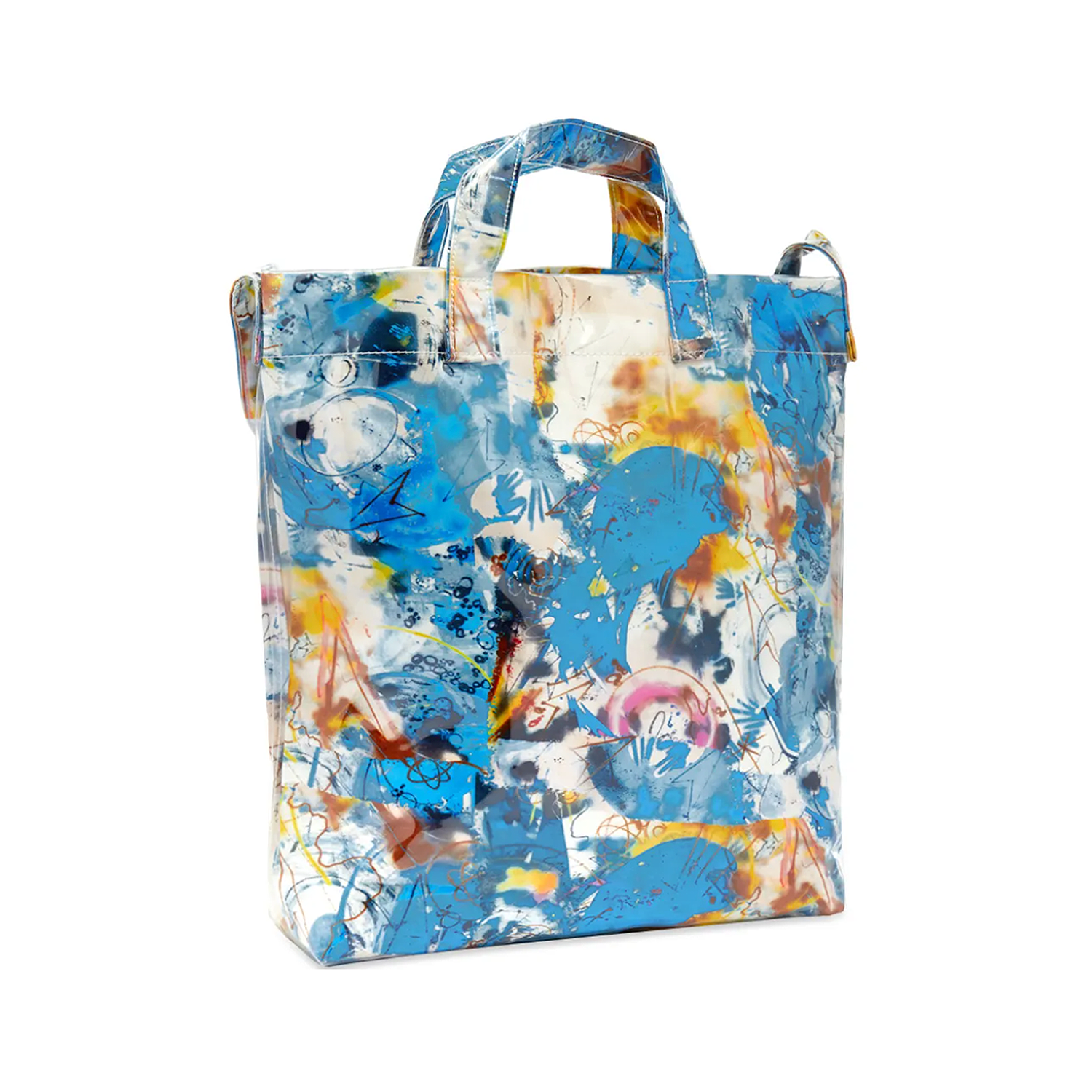 COMME des GARÇONS x FUTURA SHIRT TOTE BAG PRINT B [SMALL COMME des GARÇONS x FUTURA SHIRT TOTE BAG PRINT B [SMALL