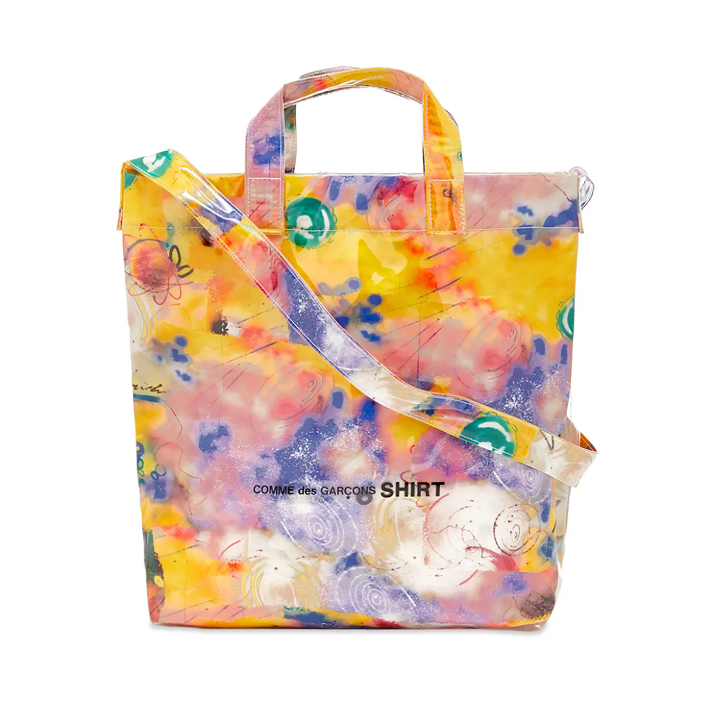 COMME des GARÇONS x FUTURA SHIRT TOTE BAG PRINT C [SMALL]