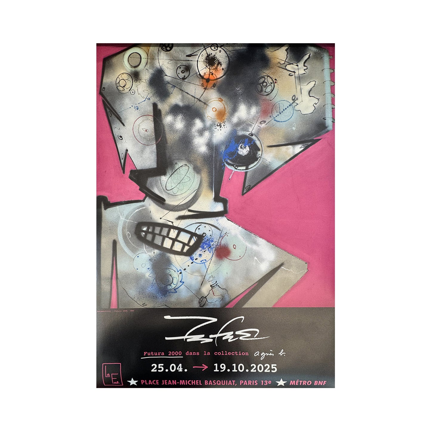 AGNÈS B. x FUTURA POSTER [SIGNED]