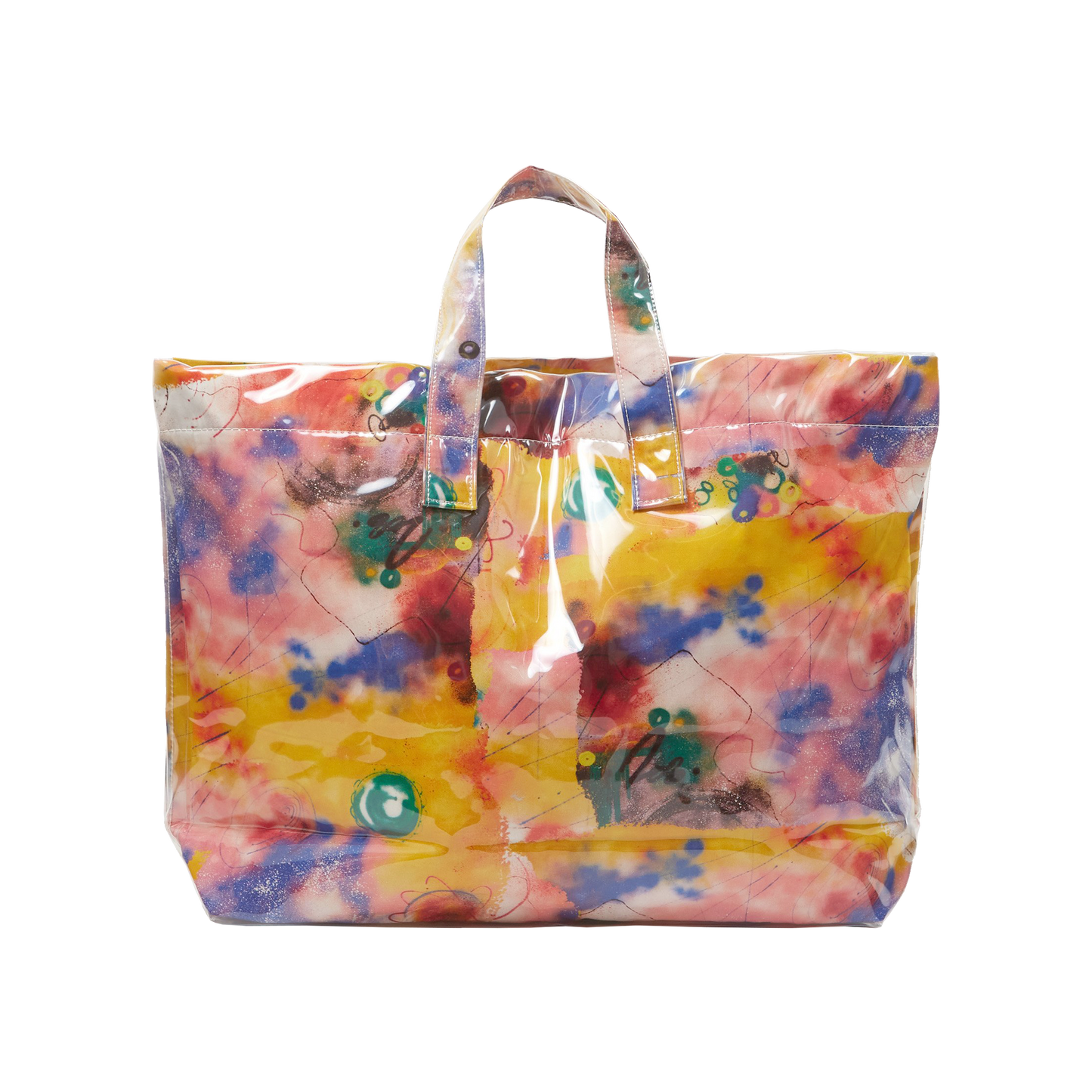 COMME des GARÇONS x FUTURA SHIRT TOTE BAG PRINT C [LARGE]