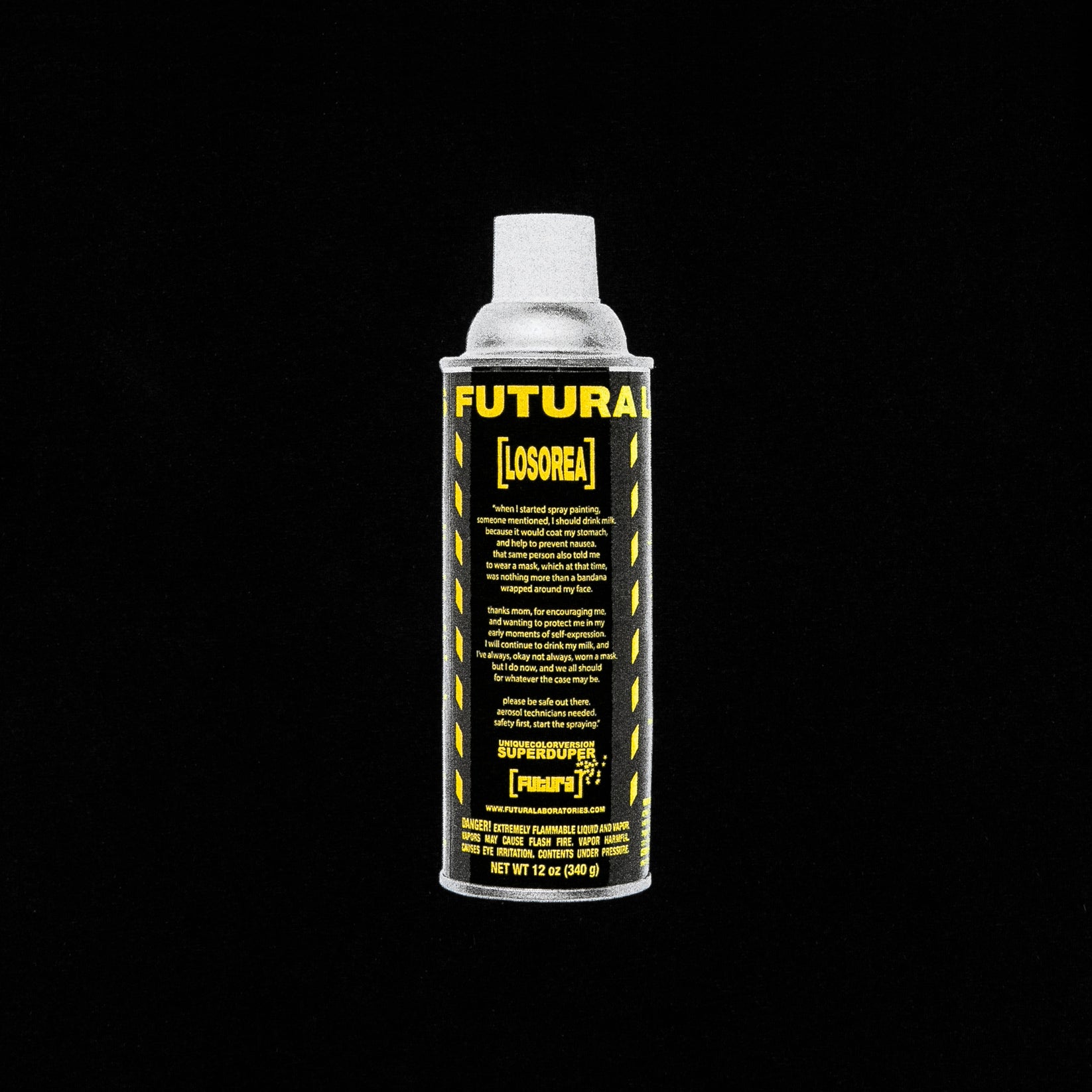 FL SPRAY PAINT TSHIRT FUTURA LABORATORIES